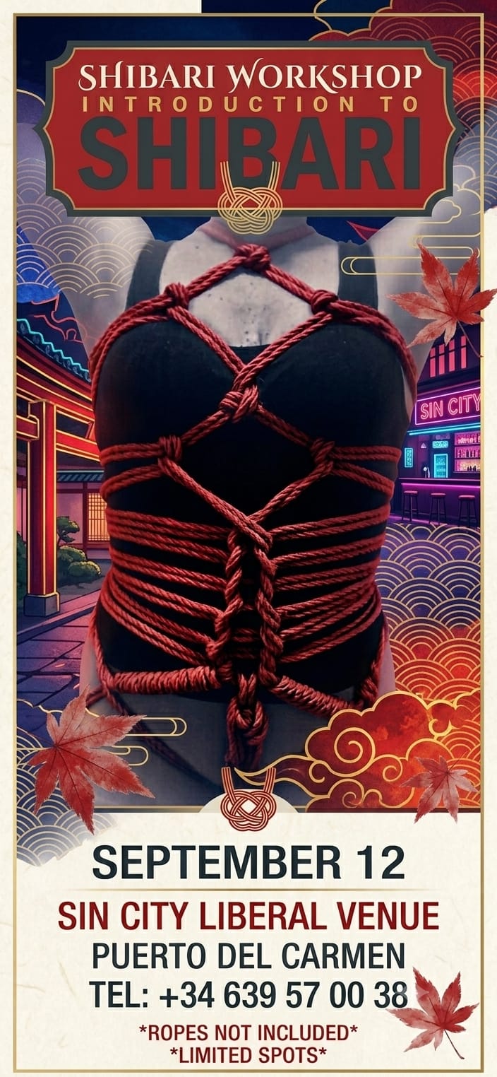 shibari en Lanzarote
